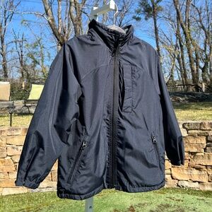 GAP Kids Indigo Blue Fleece-Lined Windbreaker